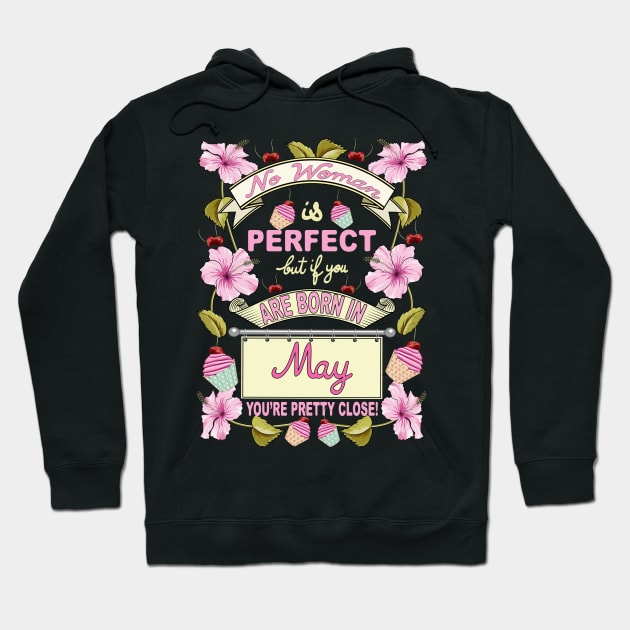 May Woman Hoodie by Designoholic